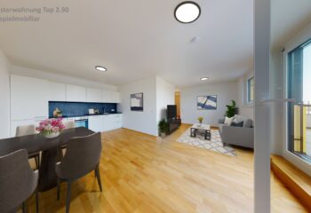 | NIEDRIGENERGIEHAUS | 2 ZIMMER | OSTAUSRICHTUNG | 1. DACHGESCHOSS, 1210 Wien, Wohnung